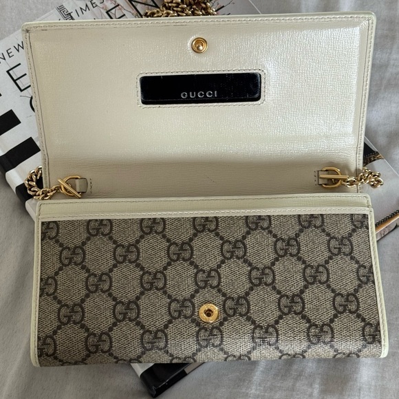 Gucci Brown and Gold Crossbody Bag - Picture 10 of 11